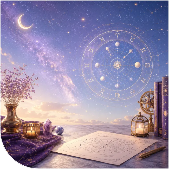 Votre thème astral en un clic